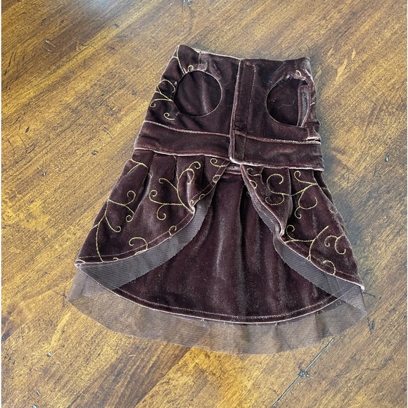 Dog Velour Classic Dress - Picture 12 of 13